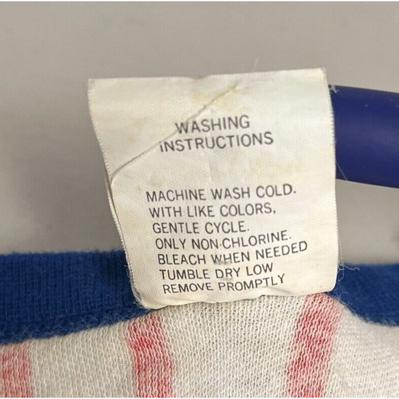 Vintage Baby Boy Baseball T-shirt Cotton Blend 12 Months Sluggers Cuties by Judy - Picture 5 of 5